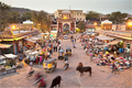 India No. 09 — Market Gate — photograph by Xavier Arnau