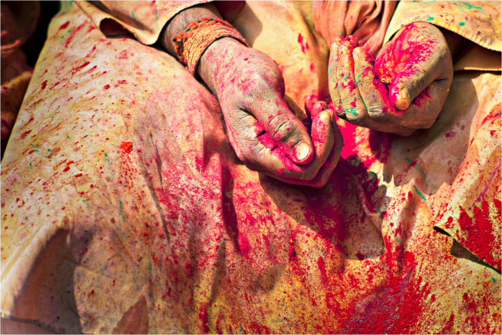 India No. 06 — Crimson — photograph by Xavier Arnau