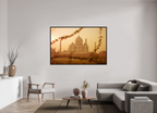 180 x 120 cm, Floater Frame India No. 14 — Beyond the Branches