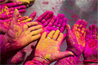 India No. 10 — Magenta — photograph by Xavier Arnau