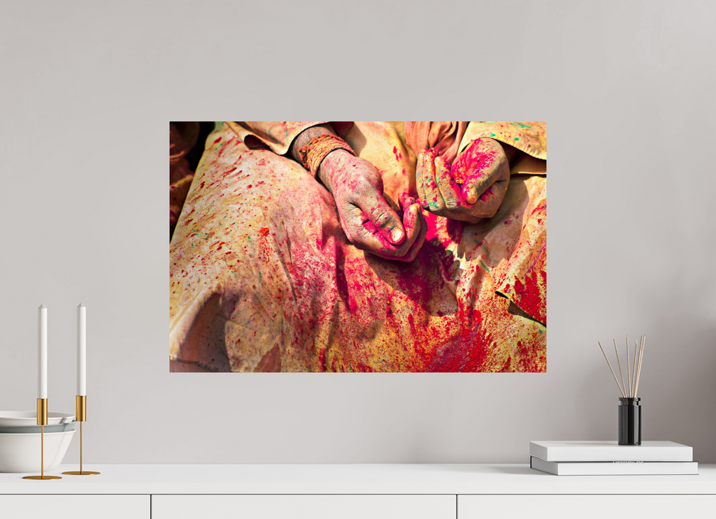 60 x 40 cm, Photo Print On Fuji Crystal DP II India No. 06 — Crimson