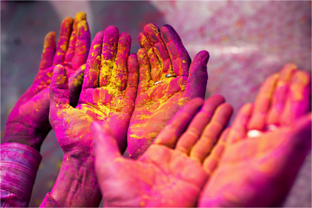 India No. 05 — Open Hands — photograph by Xavier Arnau