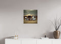 50 x 50 cm, Photo Print Under Acrylic Glass Television Project No. 05 — Static Field