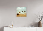 50 x 50 cm, Photo Print Under Acrylic Glass Television Project No. 07 — Undertow