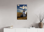 50 x 75 cm, Photo Print Under Acrylic Glass Television Project No. 10 — Cloud Cover